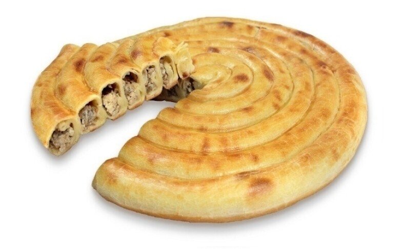 Пирог особый с грибами