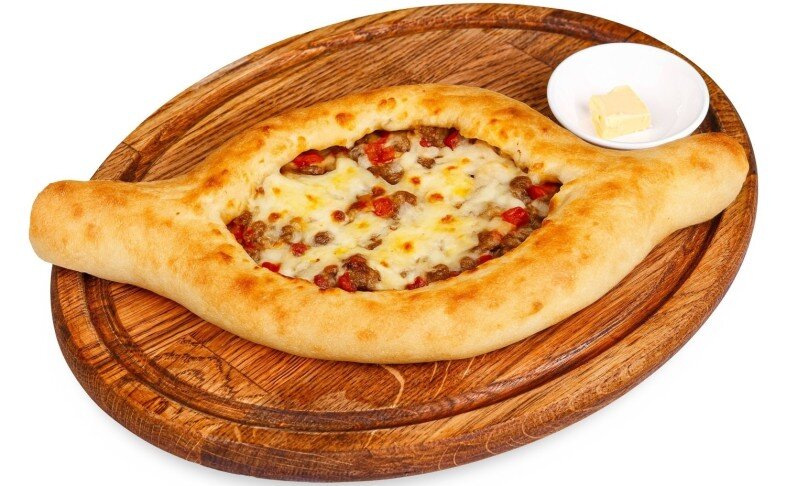 Хачапури с мясом