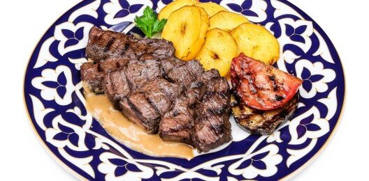 Медальоны из конины