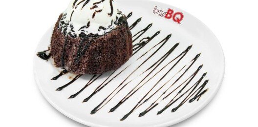 Десерт "Горячий кейк"