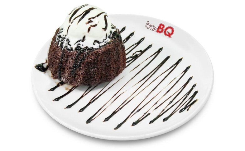 Десерт "Горячий кейк"