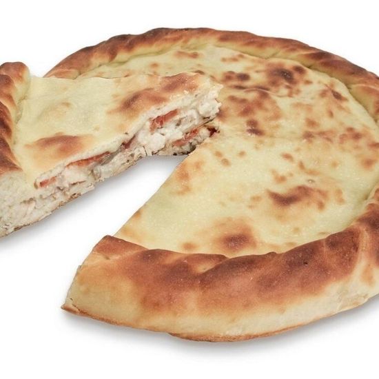 Пирог с курицей и грибами