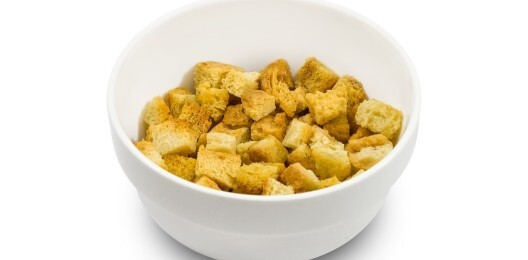 Сухарики с чесноком