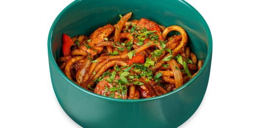 Лапша-вок с курицей