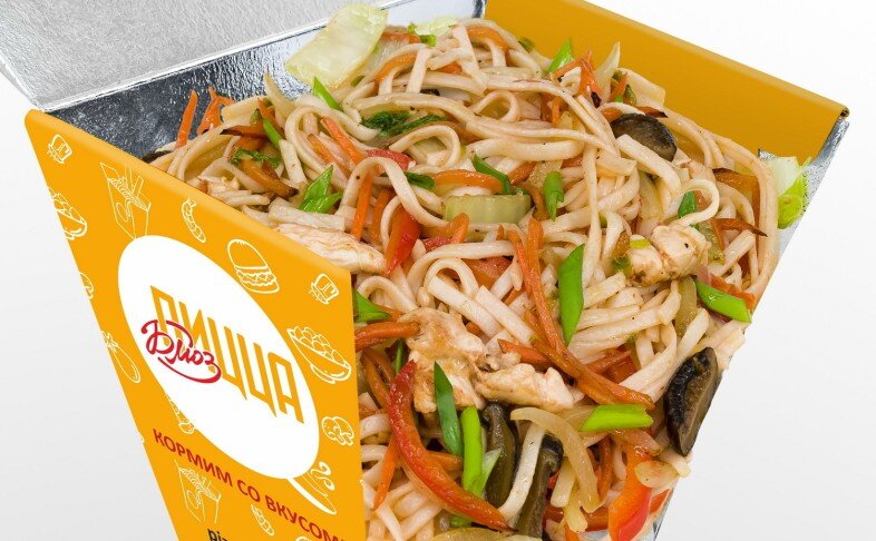 Вок "Самурай" с индейкой