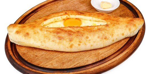 Хачапури "Аджарские" с яйцом