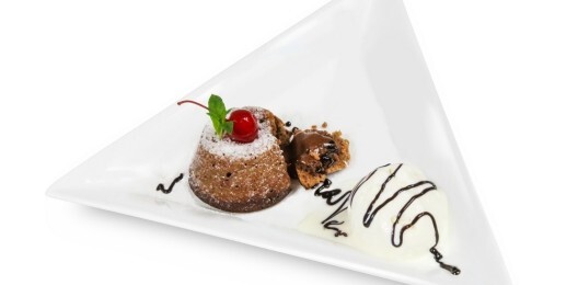 Десерт "Горячо-холодно"