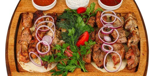 Ассорти  "4 шашлыка"