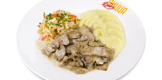 Индейка с шампиньонами