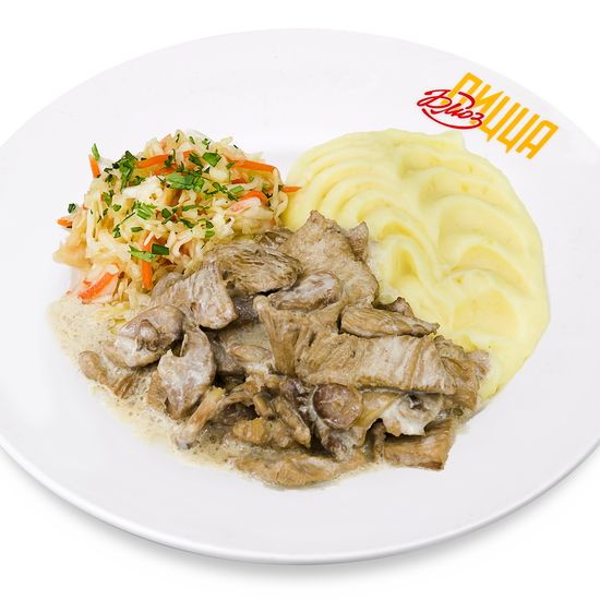 Индейка с шампиньонами