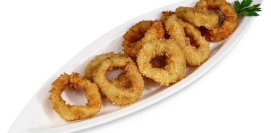 Кольца кальмара темпура