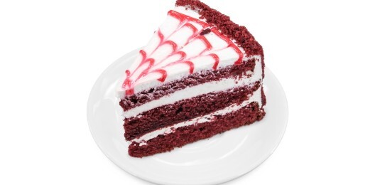 Пирожное "Красный бархат"