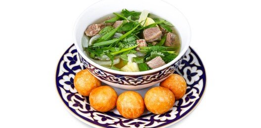 Шорпа с баурсаками
