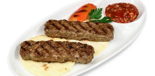 Кебаб из конины и утки