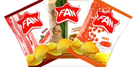 Чипсы "FAN"