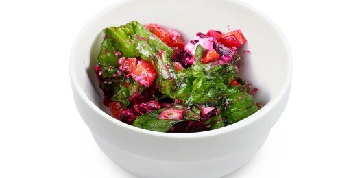 Салат с тыквой и свеклой