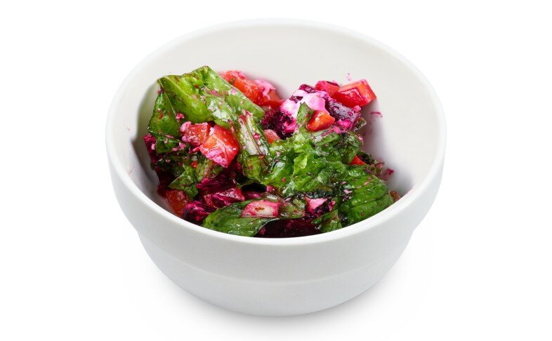 Салат с тыквой и свеклой