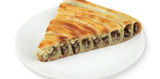 Пирог особый с грибами (порция)