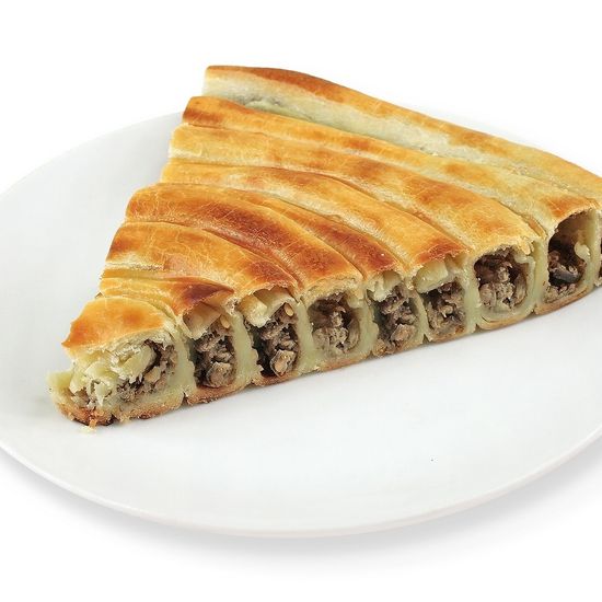 Пирог особый с грибами (порция)