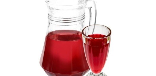 Морс клюквенный 1 стакан