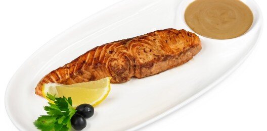 Стейк из семги