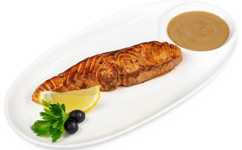 Стейк из семги