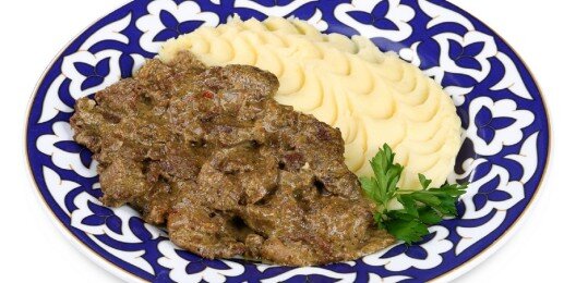 Говядина в ореховом соусе