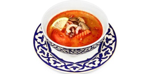 Суп "Том ям" с морепродуктами