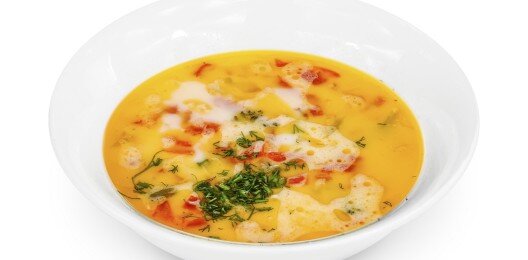 Суп "Сырный"  с цветной капустой