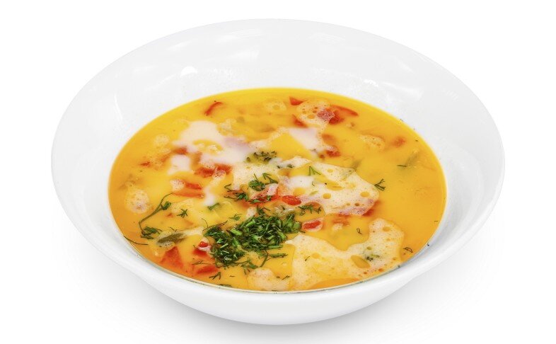 Суп "Сырный"  с цветной капустой