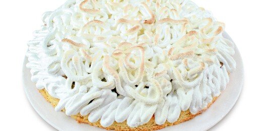 Пирог сладкий с черникой