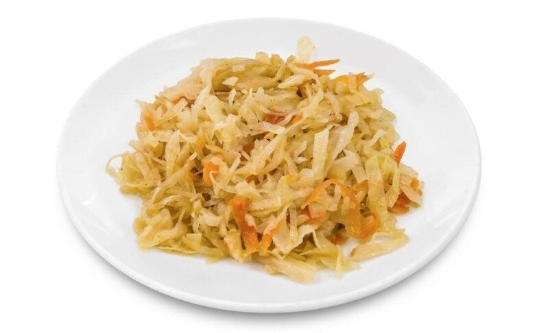 Капуста тушеная