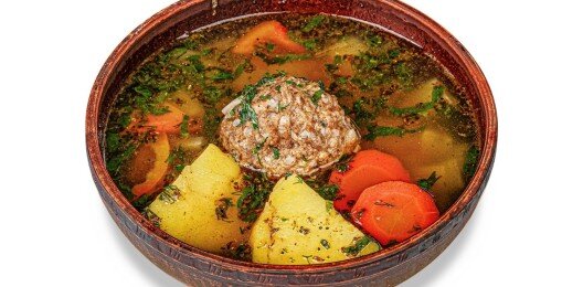 Суп "Кюфта Бозбаш"