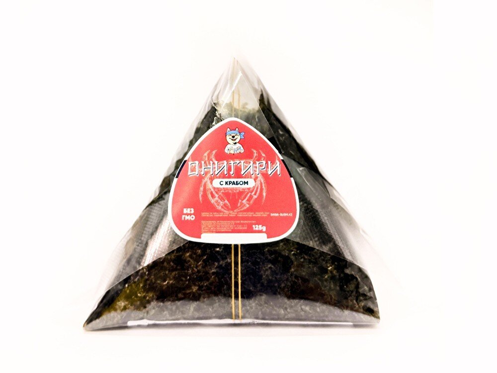Онигири с крабом