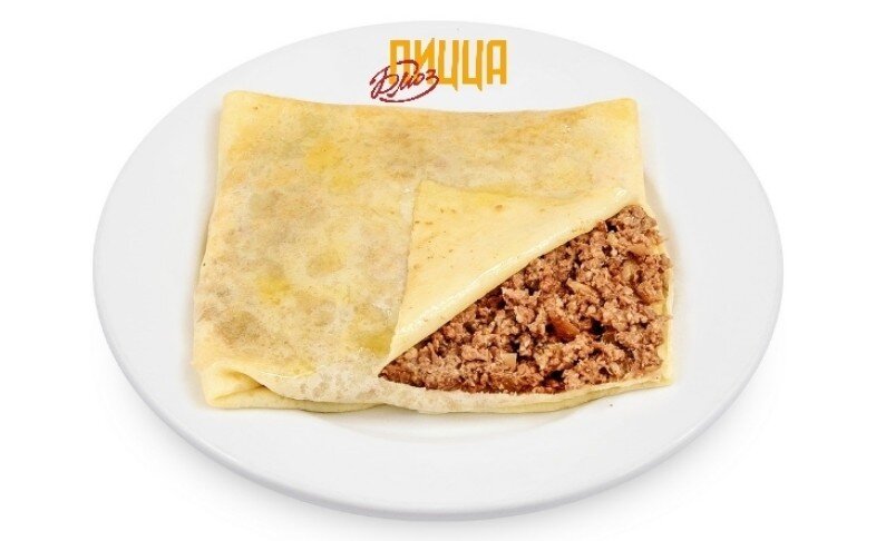 Блин Гурьевский с мясом