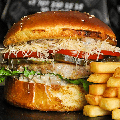 Цезарь бургер 120 мм