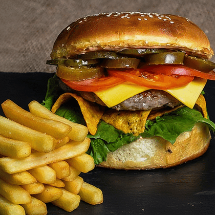 Острый бургер 120 мм