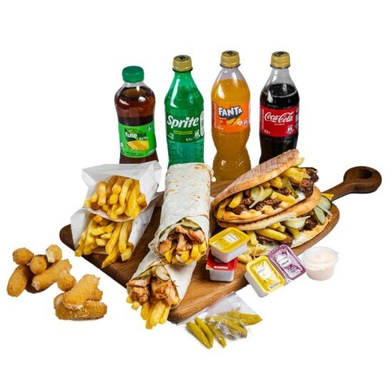 Комбо Ассорти гиросы, донеры