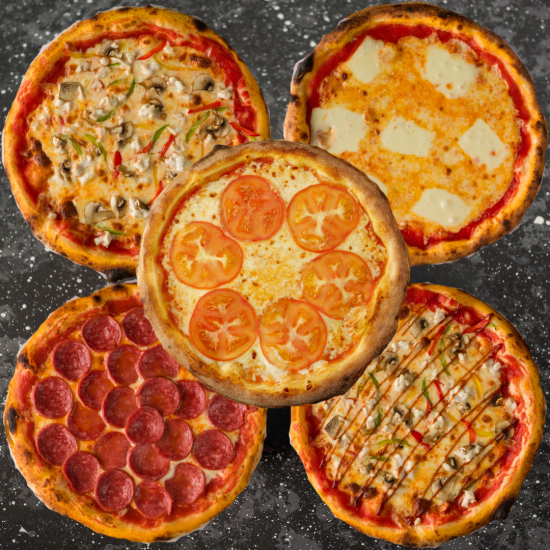 Комбо из 5 пицц