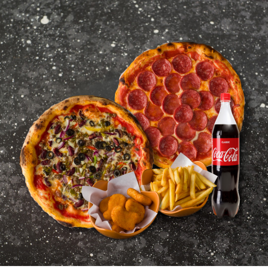 Комбо №8: Дуэт Пицц и Снэк