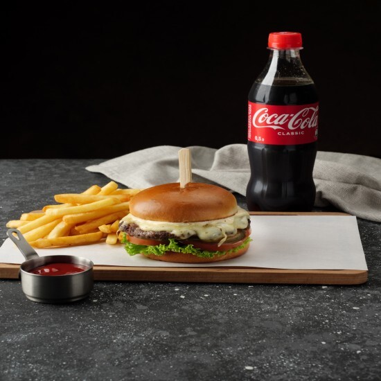 Комбо Говяжий бургер