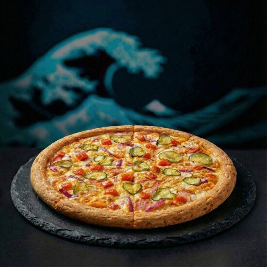 Бургер пицца