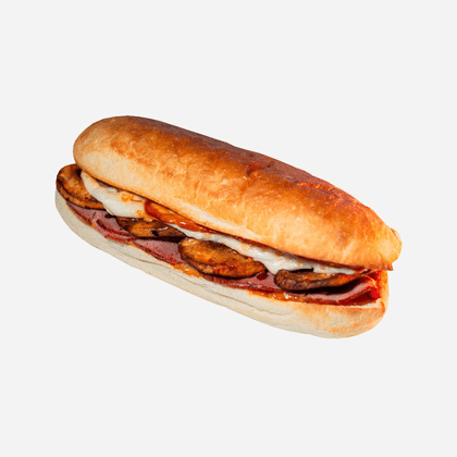 Сэндвич с копченой кониной