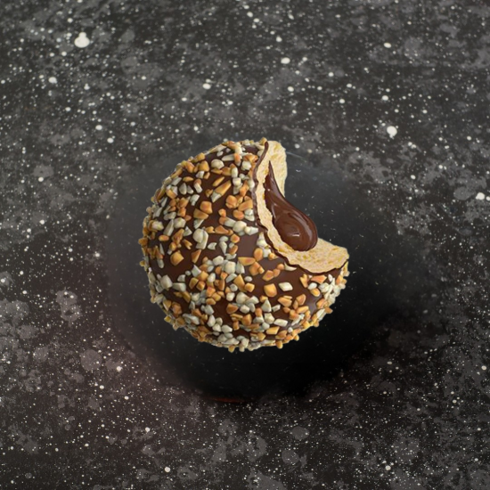 Мини-берлинер ореховый