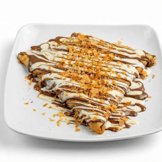 Блины с двумя видами Шоколада