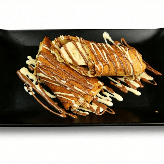 Блины-ролл с Бананом