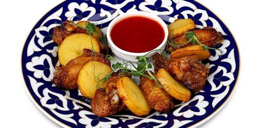 Крылышки в тандыре