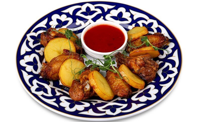 Крылышки в тандыре