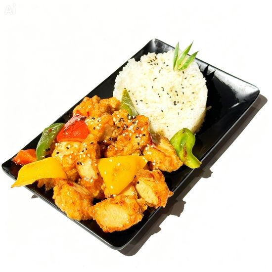 Курица в кисло-сладком соусе