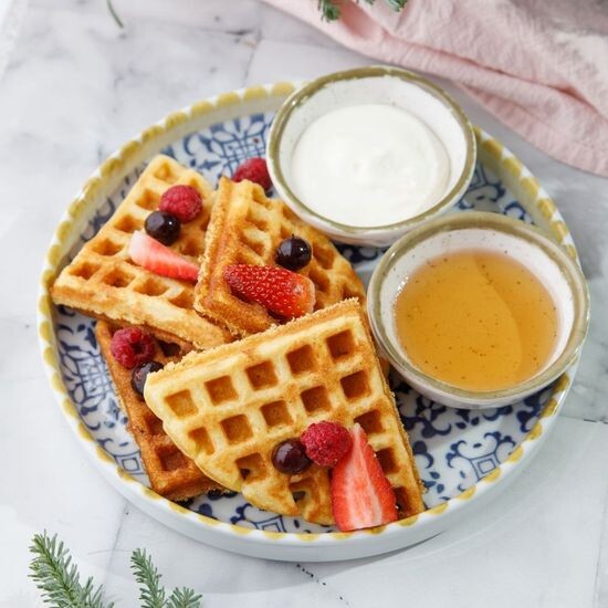 Жүгері вафли / Кукурузные вафли